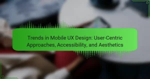 Trends in Mobile UX Design: User-Centric Approaches, Accessibility, and Aesthetics