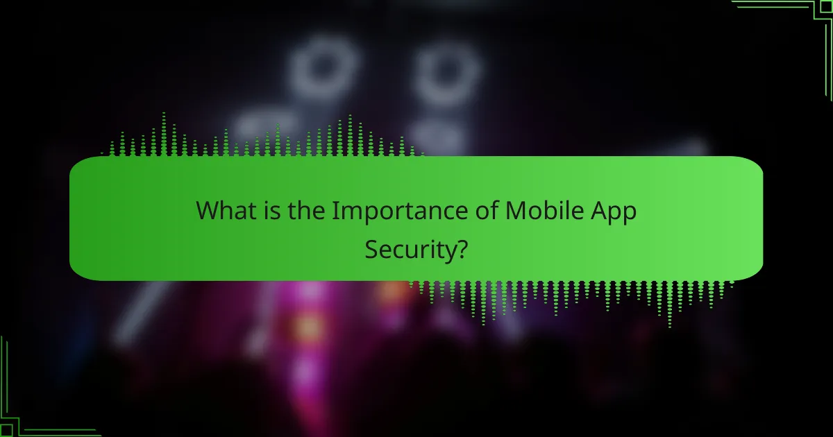 Importance of Mobile App Security: Encryption, Authentication, and Data Protection